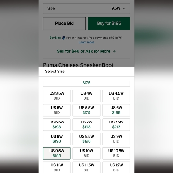 Rihanna Fenty X Puma Chelsea boot - Picture 9 of 9